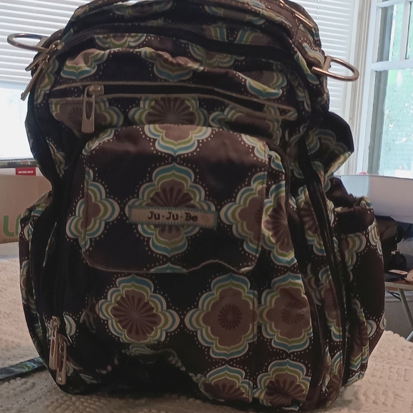 Ju-Ju-Be Handbags - Ju-Ju-Be Diaper bag backpack. At least 7 pockets plus pockets in the pockets.